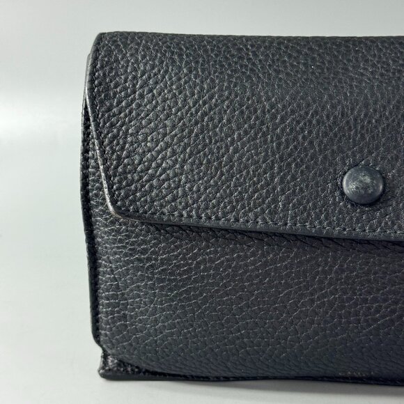 Authentic Celine Paris Black Leather Pouch - Picture 2 of 15